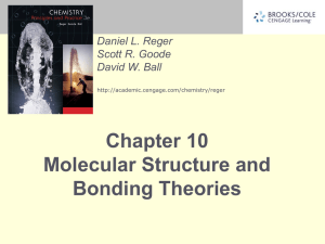 Molecular Structure and Bonding Theories