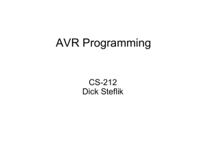 AVR Programming - Computer Science