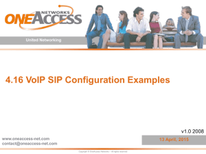 VoIP SIP