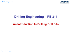 Classification of Drilling Bits