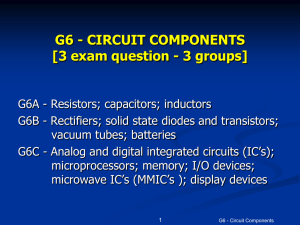 G6 - Circuit Components