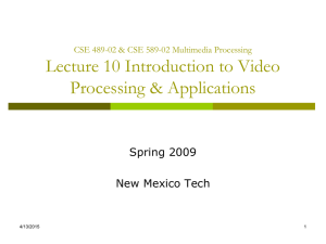 Lecture 10 - New Mexico Tech