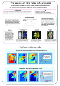 Wind noise causes poster - National Acoustic Laboratories