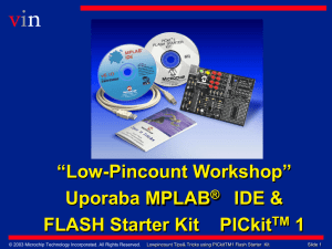 PICkit TM 1 FLASH Starter Kit