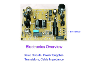 Electronics Overview - UCSD Department of Physics