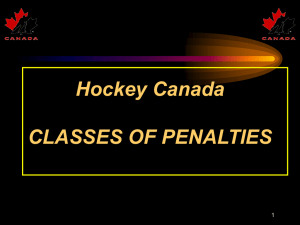 Classes of Penalties
