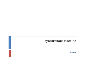 Synchronous Machine