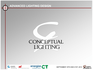 advanced lighting design
