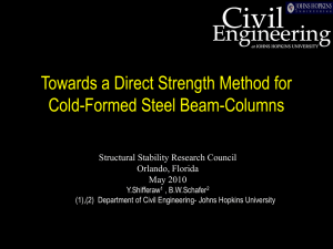 conf. presentation - Department of Civil Engineering