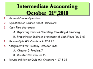 Anything Missing From the Income Statement and Balance Sheet?