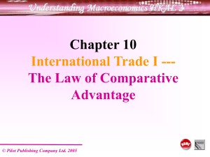 Ch 10 International trade