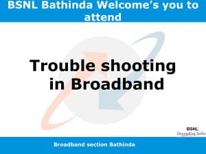 1 - Broadband Bathinda