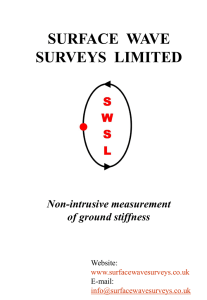 - Surface Wave Surveys Limited