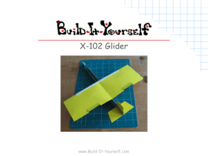 X-102 Glider Plans - Build-It