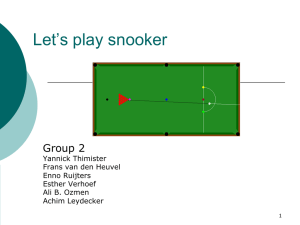 Let`s play snooker group 2