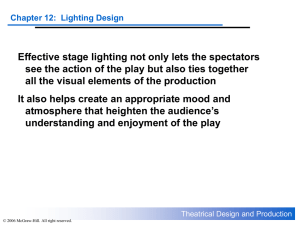 Chapter 12: Lighting Design