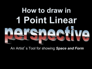 1 point perspective