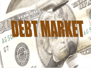 DEBT INSTRUMENTS - Learning Financial Management