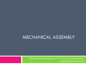 Mechanical Assembly