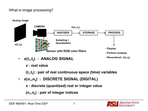 What is image processing?