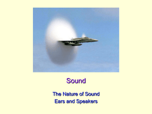 Sound - UCSD Department of Physics