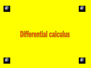 Differential-Calculus