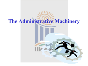The Administrative Machinery - Chief Electoral Officer Jammu