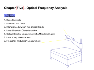 Chapter 05 - Optical Frequency Analysis