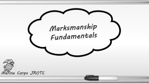 Marksmanship Fundamentals PPT