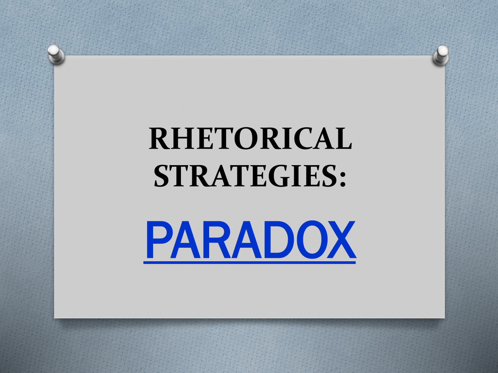 paradox-ppt