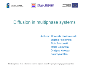 Diffusion - PhD studies in materials science: Homepage