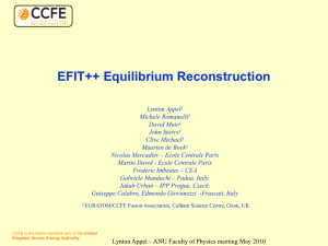 EFIT++ Equilibrium Reconstruction