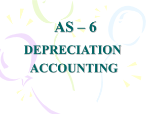 c81e7-PRESENTATION ON DEPRECIATION ACCOUNTING