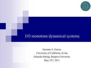Decomposing Biochemical Networks using Monotone Systems