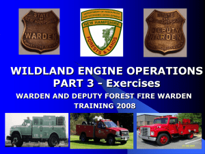 Wildland Engine Operations - Part 3