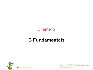 Lecture 3 - Department of Computer and Information Science and