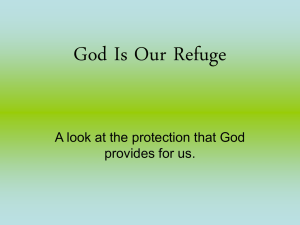 God Is Our Refuge - Simple Bible Studies