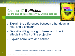 Ballistics