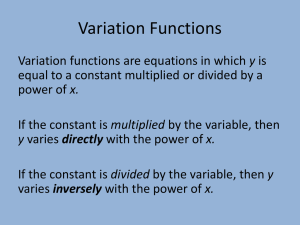 7.11 Variation Functions Notes