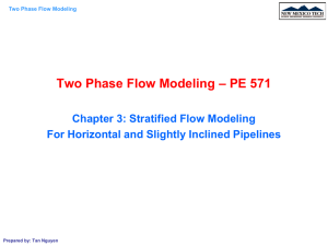 Two Phase Flow Modeling