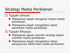 media strategi