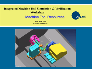 Machine Model - Vericut & ISV