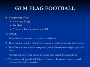 GYM FLAG FOOTBALL