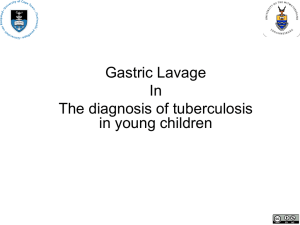 Gastric lavage Presentation