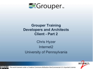 Introduction to Grouper Client