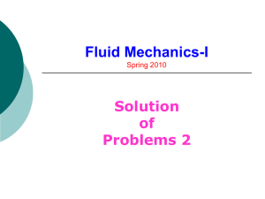 Solution of PRoblems 3