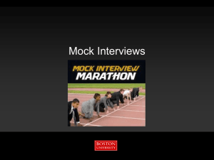 Technical Skill Mock Interview Questions