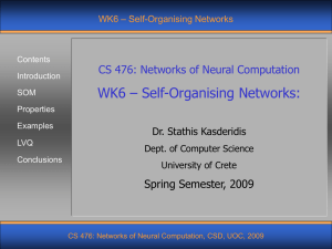 Self-Organising Map