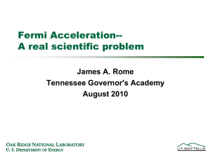 Fermi Acceleration