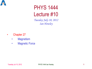 phys1444-lec10 - UTA HEP WWW Home Page